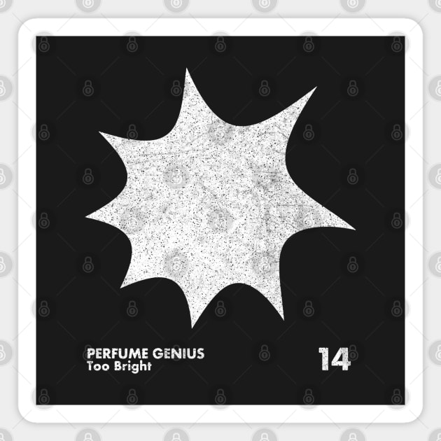 Perfume Gunius / Minimalist Artwork Tribute Design Magnet by saudade